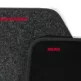 TAPPETO tappeti pedane in moquette antiscivolo resistente su misura car mats universal