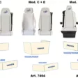 3 FORME DIVERSE, IN BASE AI SEDILI