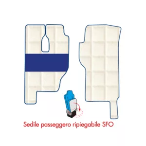 MODELLO CON SEDILE PASSEGGERO RIPIEGABILE SFO cod.art. 6143